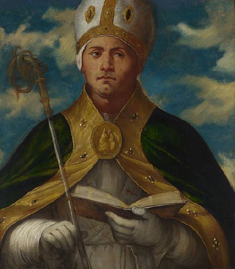 Girolamo Romanino Saint Gaudioso oil painting picture